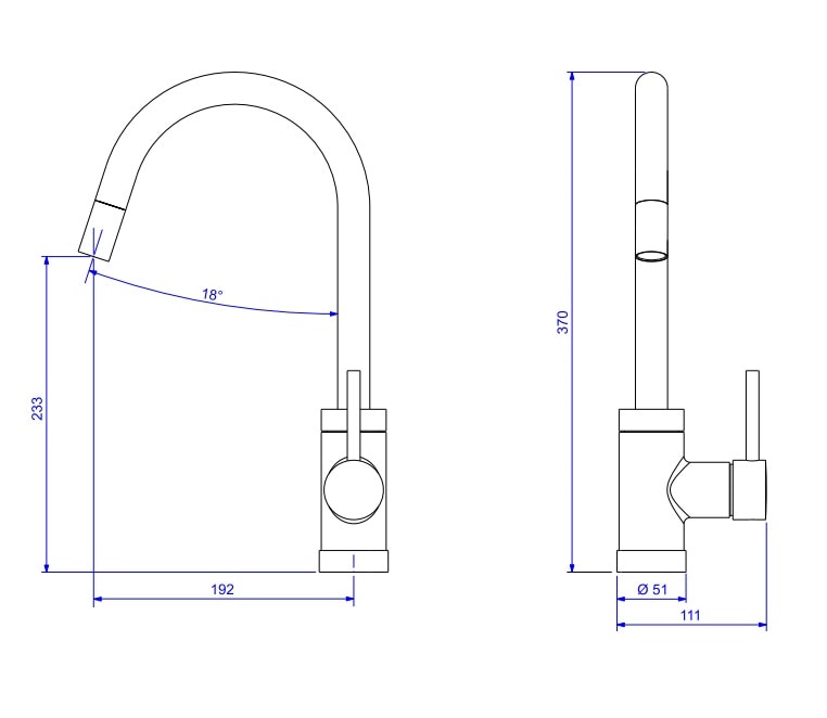 Torneira Monocomando para Cozinha Deca Spin Mottion Bica Com Ducha Mesa Cromado - 2265.C