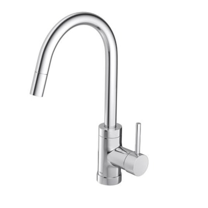 Torneira Monocomando para Cozinha Deca Spin Mottion Bica Com Ducha Mesa Cromado - 2265.C