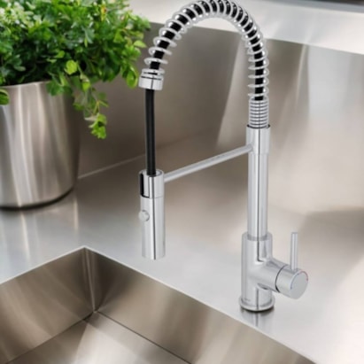 Torneira Monocomando para Cozinha Deca Spin One Gourmet Cromado - 2253.C