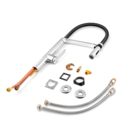 Torneira Monocomando para Cozinha Docol Doc Bica Alta Mesa Preto - 00695757