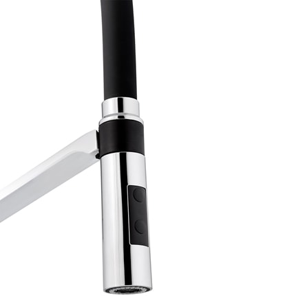 Torneira Monocomando para Cozinha Docol Doc Bica Alta Mesa Preto - 00695757