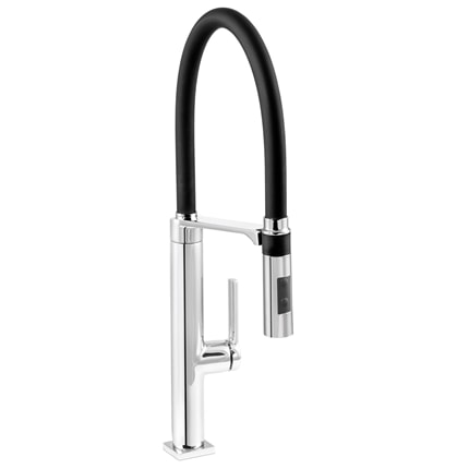 Torneira Monocomando para Cozinha Docol Doc Bica Alta Mesa Preto - 00695757