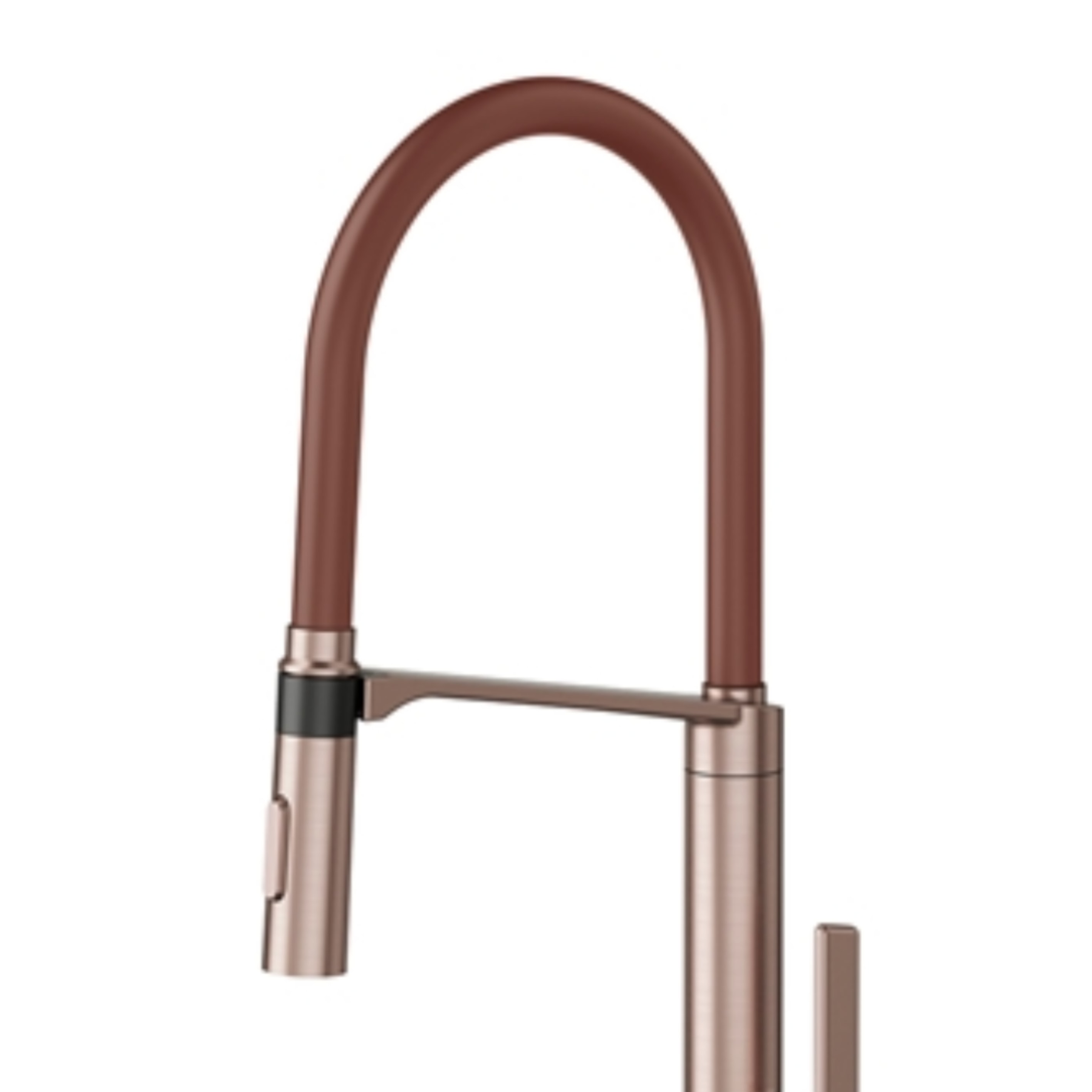 Torneira Monocomando para Cozinha Docol Doc Cobre Escovado e Corten - 6957BX