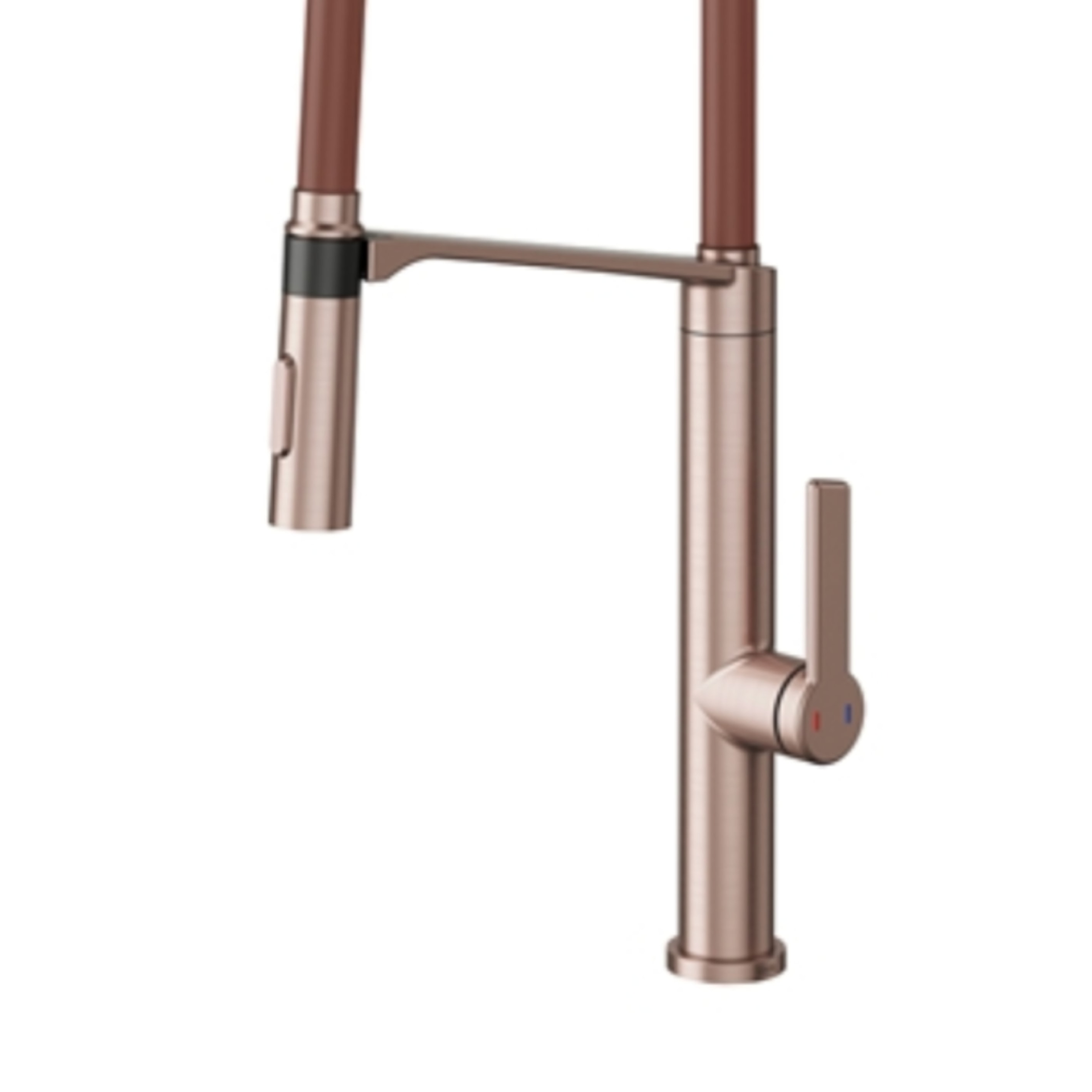 Torneira Monocomando para Cozinha Docol Doc Cobre Escovado e Corten - 6957BX