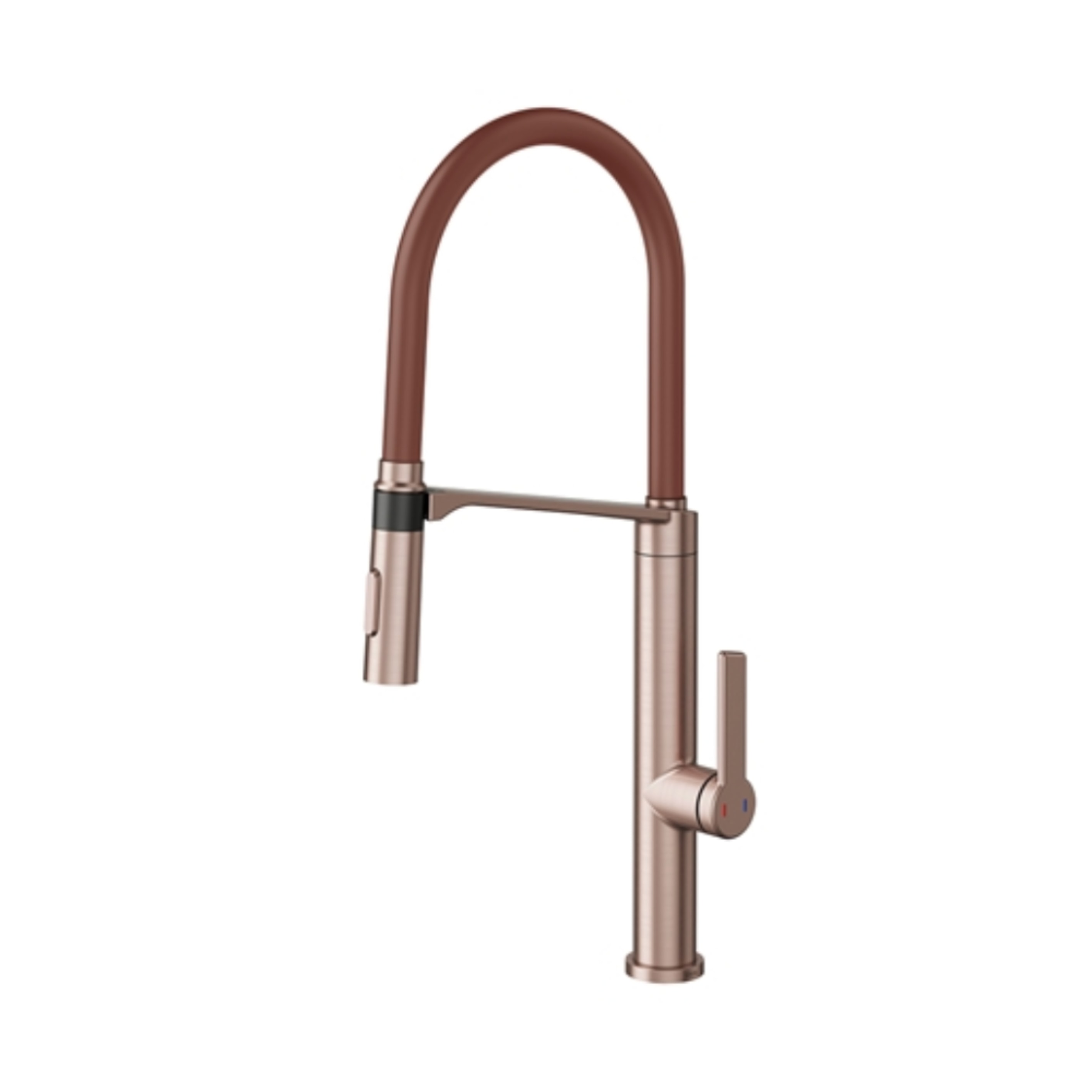 Torneira Monocomando para Cozinha Docol Doc Cobre Escovado e Corten - 6957BX