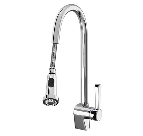 Torneira Monocomando para Cozinha Docol Mangiare Bica Alta Mesa Cromado - 00506306