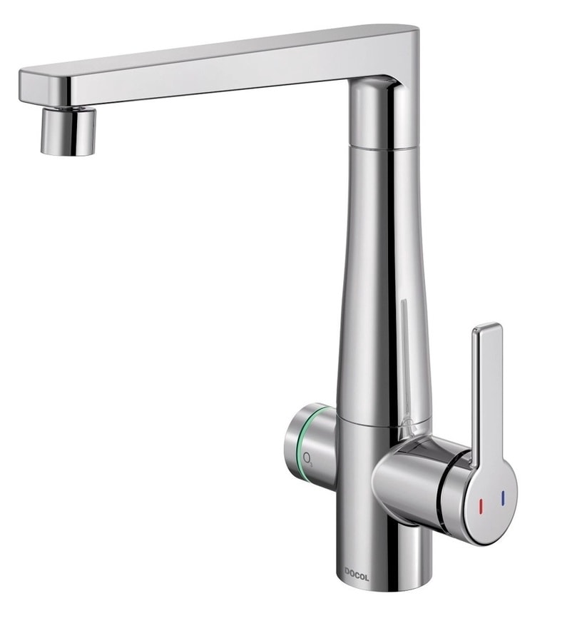 Torneira Monocomando para Cozinha Docol Ozônio Bica Alta Mesa Cromado - 870906