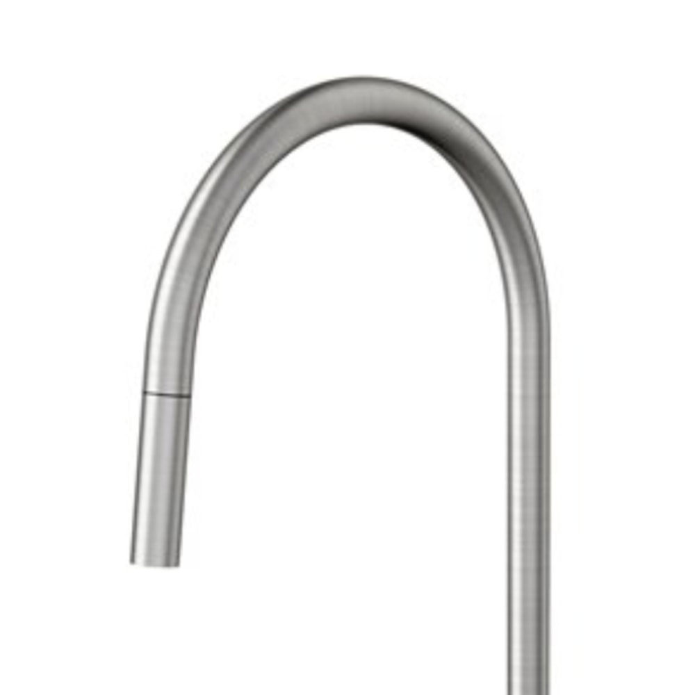 Torneira Monocomando para Cozinha Joystick Docol com Ducha Retratil Inox Escovado - 15462BH