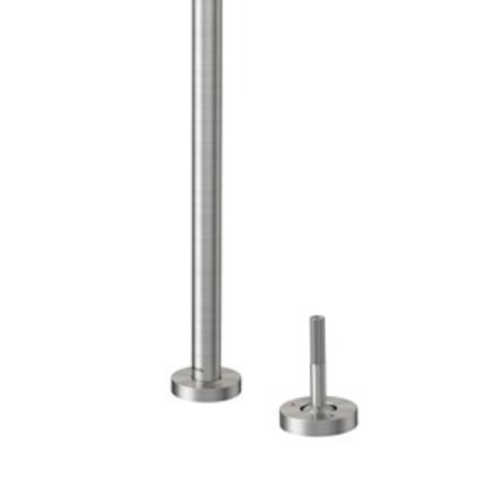 Torneira Monocomando para Cozinha Joystick Docol com Ducha Retratil Inox Escovado - 15462BH