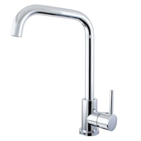 Torneira Monocomando para Cozinha Kimetais Mesa Bica Alta 90° Cromada - MT002435