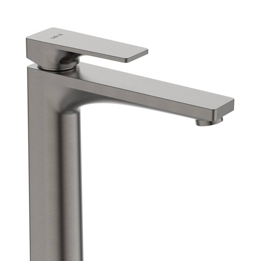 Torneira Monocomando para Lavatório Bica Alta Dax Iguaçu Cinza - DAX-5101-IG-GR