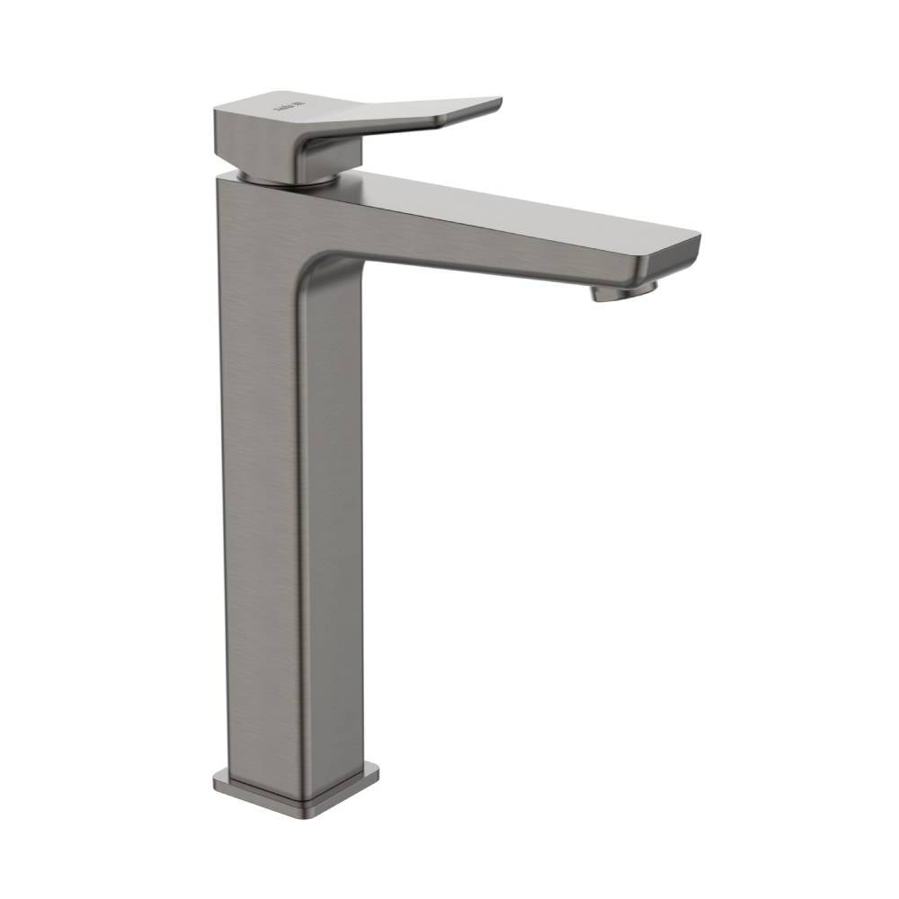 Torneira Monocomando para Lavatório Bica Alta Dax Tamisa Cinza - DAX-2581-TM-GR