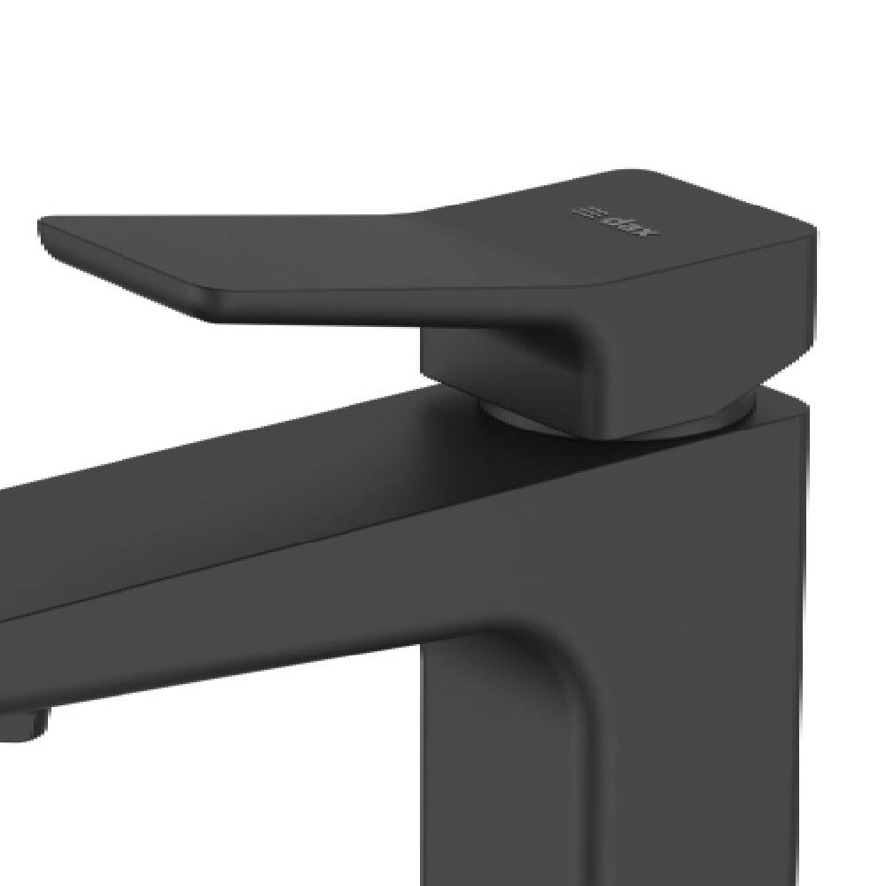 Torneira Monocomando para Lavatório Bica Baixa Dax Tamisa Black - DAX-2580-TM-BL