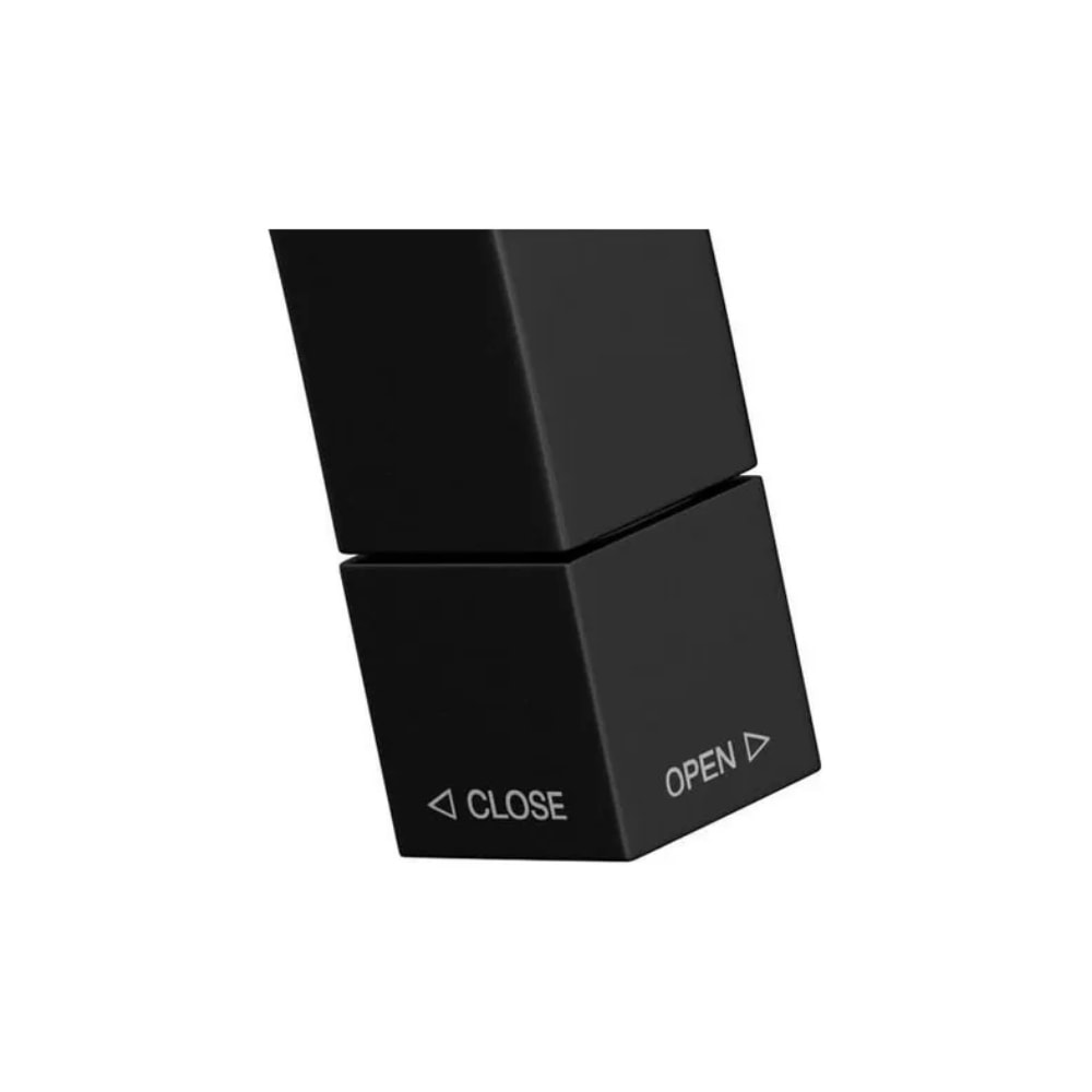 Torneira Para Banheiro de Parede Deca Tube Black Matte - 1178.BL.TUB.MT