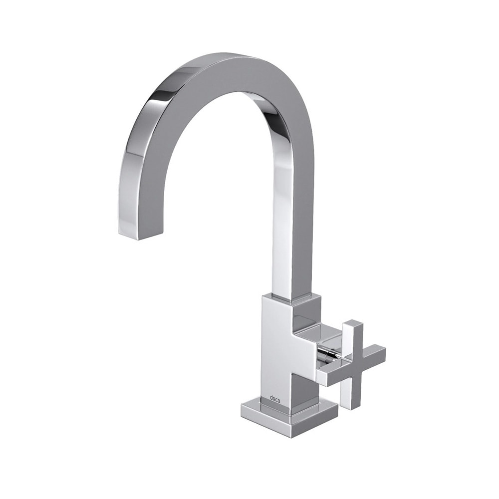 Torneira para Banheiro Deca Duna Quadratta Bica Baixa Mesa Cromado - 1198.C94