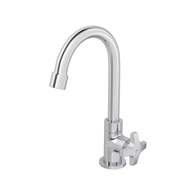 Torneira para Banheiro Deca Max Bica Alta Mesa Cromado - 1196.C34