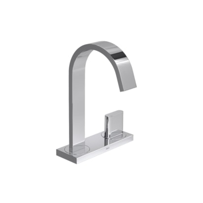 Torneira para Banheiro Deca Polo Bica Alta Mesa Cromado - 1191.C33