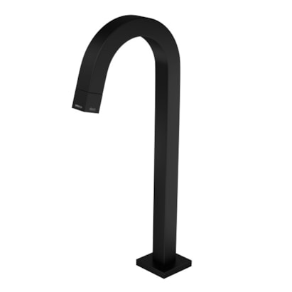Torneira para Banheiro Deca Tube Bica Alta Mesa Black Matte - 1198.BL.TUB.MT