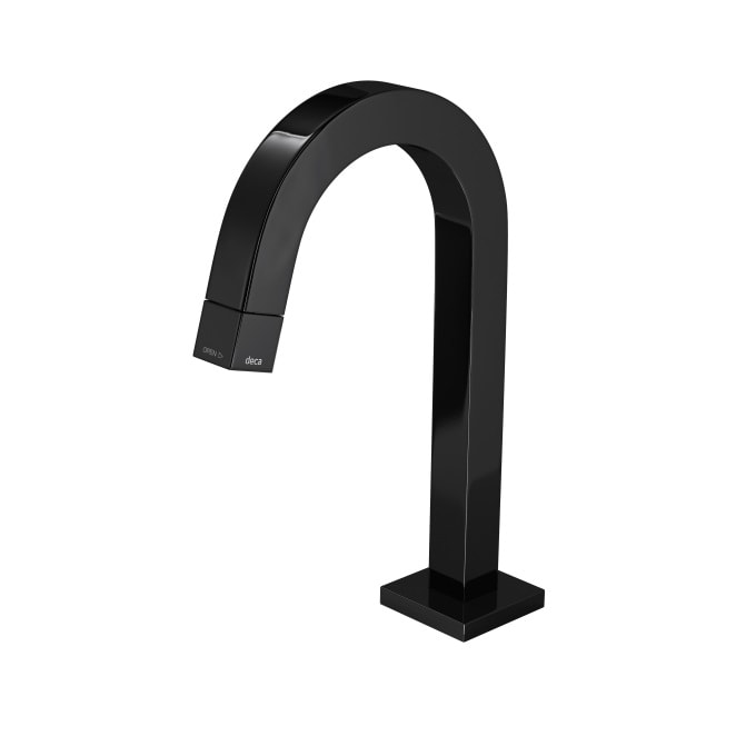 Torneira para Banheiro Deca Tube Bica Baixa Mesa Black Noir - 1197.BL.TUB.NO