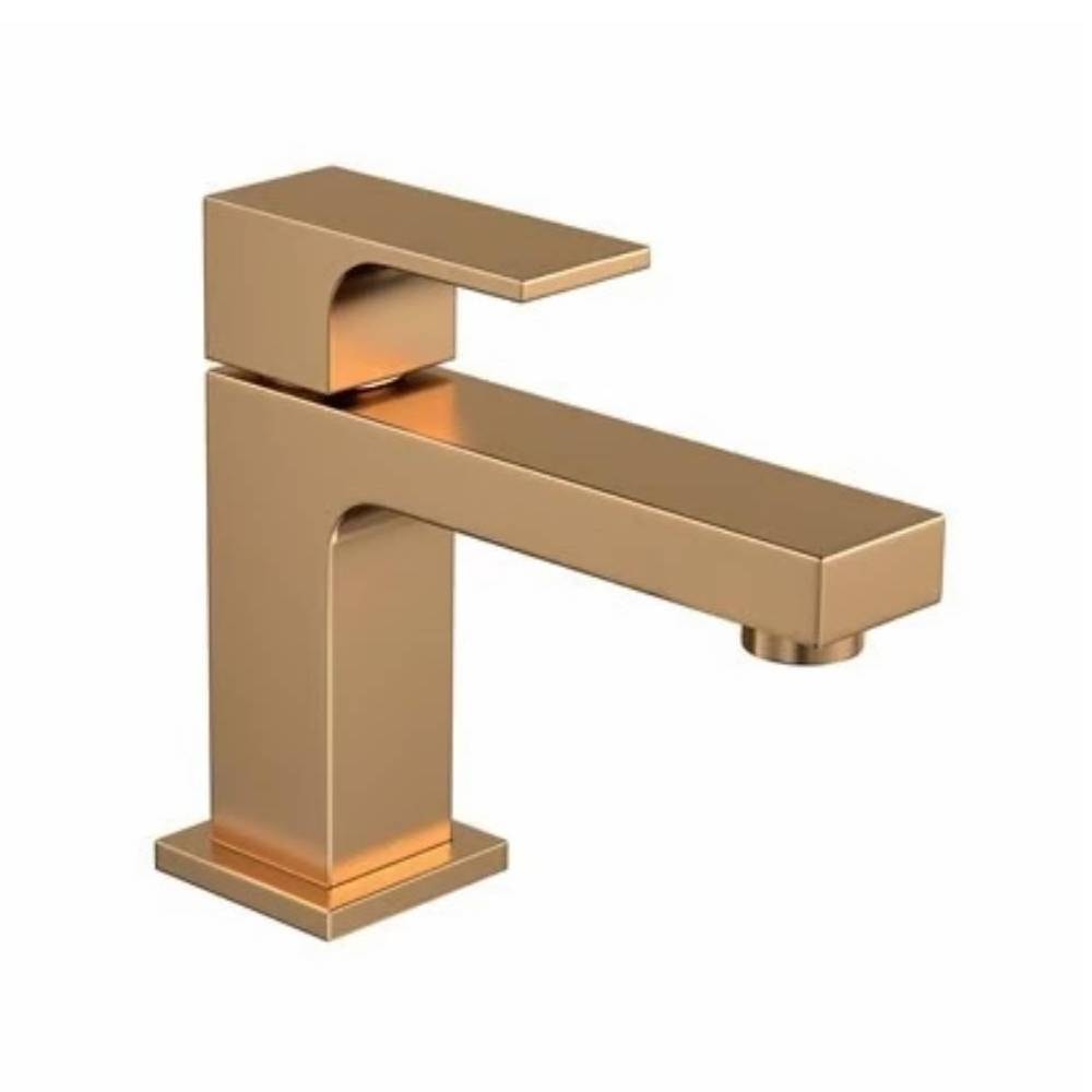 Torneira para Banheiro Deca Unic Bica Baixa Mesa Gold - 1197.GL90.MT