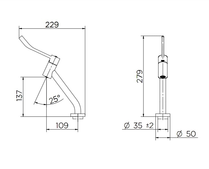 Torneira para Banheiro Docol Benefit Mesa Cromado - 00946506