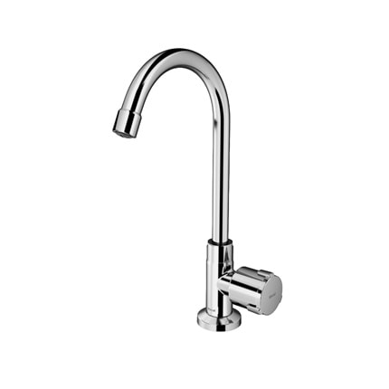 Torneira para Banheiro Docol Nova Riva Bica Alta Cromado - 00927406