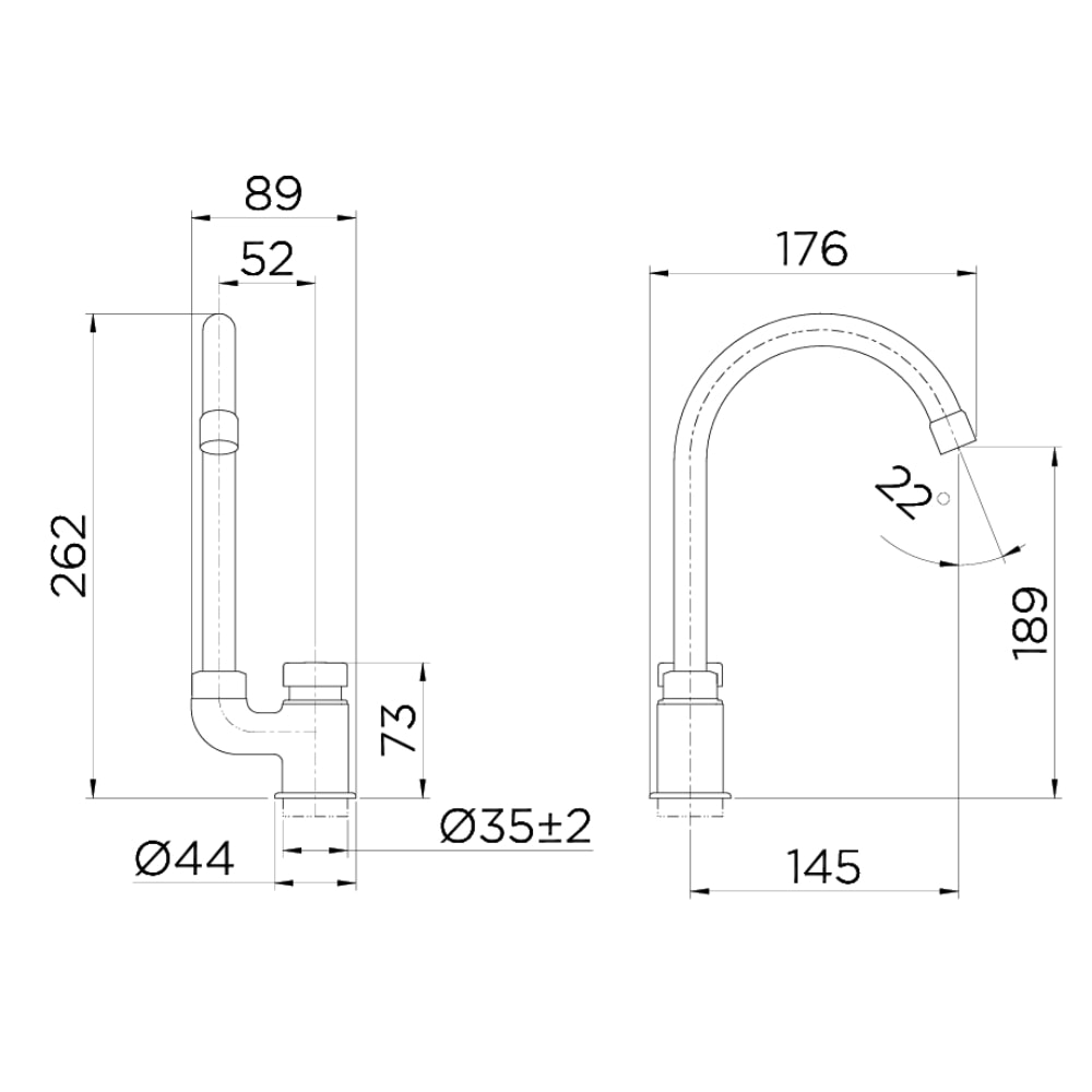 Torneira Para Banheiro Docol PressMatic Bica Alta Cromado - 4445006