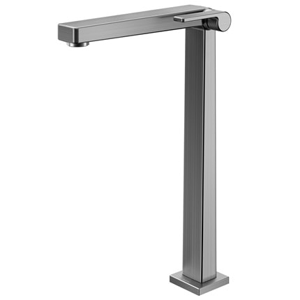 Torneira para Banheiro Docol Stillo Bica 90º Mesa Grafite Escovado - 00824870