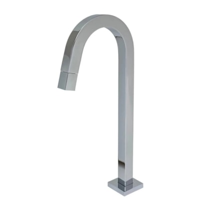 Torneira para Banheiro Kimetais Cubo Slim Mesa Bica Alta Cromado - TR002828