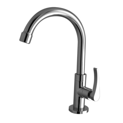 Torneira para Banheiro Kimetais Lume Bica Baixa Cromado - 1166 C56