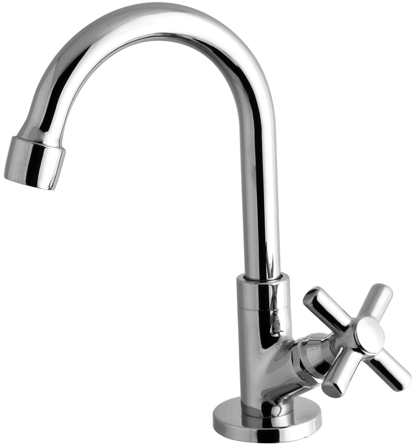 Torneira para Banheiro Kimetais Sun Light Bica Baixa Mesa Cromado - 1066 C62