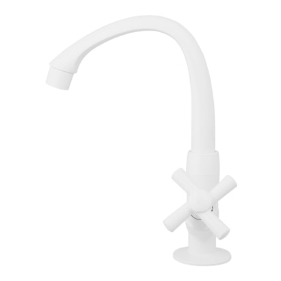 Torneira para Banheiro Tigre Cross Bica Alta Mesa Branca - 300000488