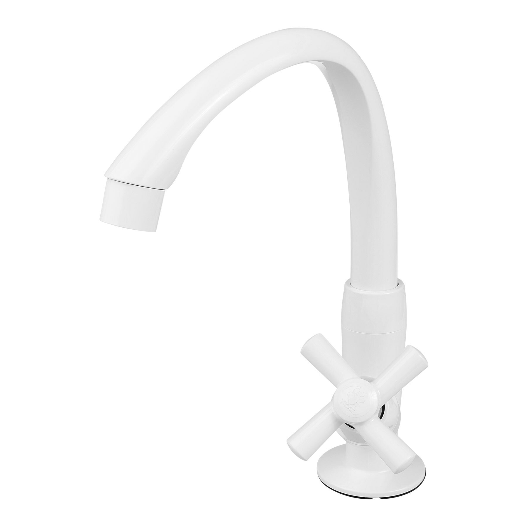 Torneira para Banheiro Tigre Cross Bica Alta Mesa Branca - 300000488