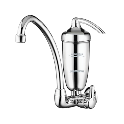 Torneira para Cozinha com Purificador de Água Lorenzetti Acqua Bella Bica Alta Parede Cromada - 7411812