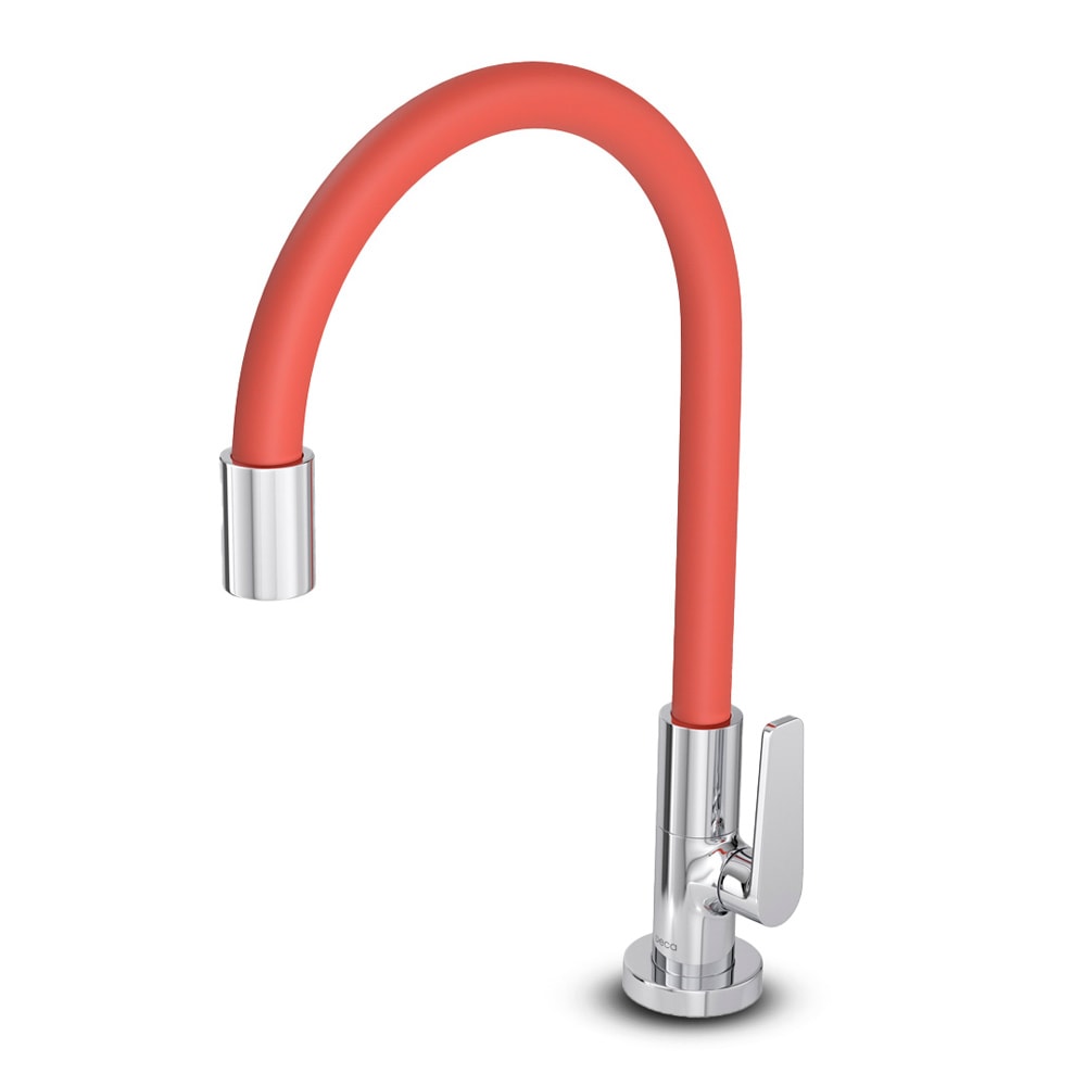 Torneira para Cozinha Deca Motion Mesa Cromado e Terracota - 1167.C23.TC