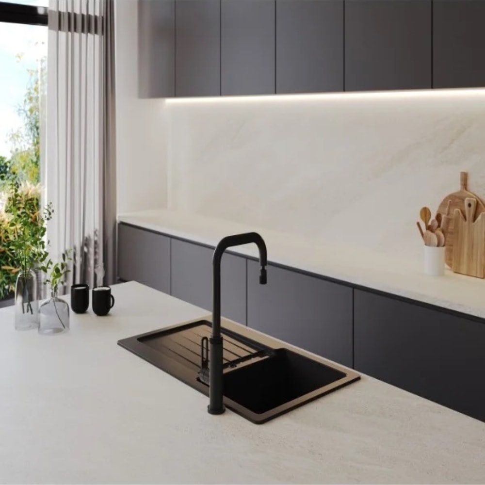 Torneira para Cozinha Deca You Mesa Black Matte - 1167.BL.IND.MT