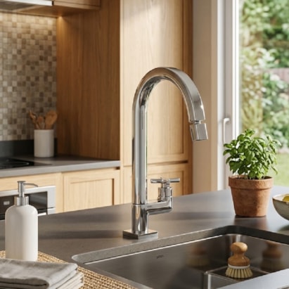 Torneira para Cozinha Docol City Bica Alta Mesa Cromado - 00876706