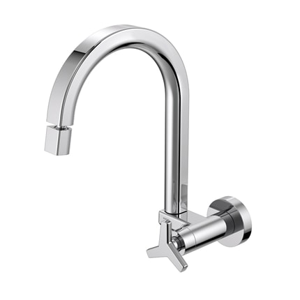 Torneira para Cozinha Docol City Parede Cromado - 00876606