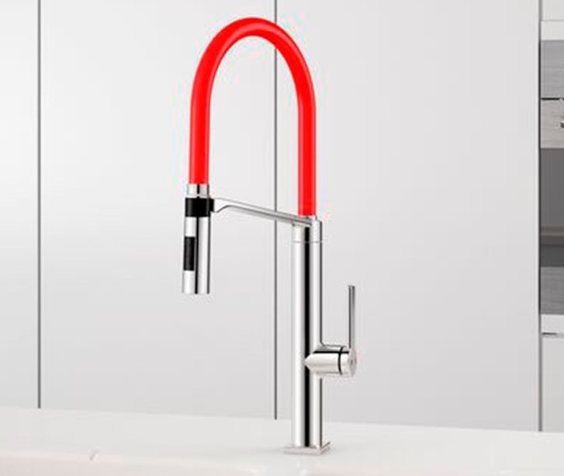 Torneira para Cozinha Docol Doc Bica Alta Mesa Vermelha - 00738979