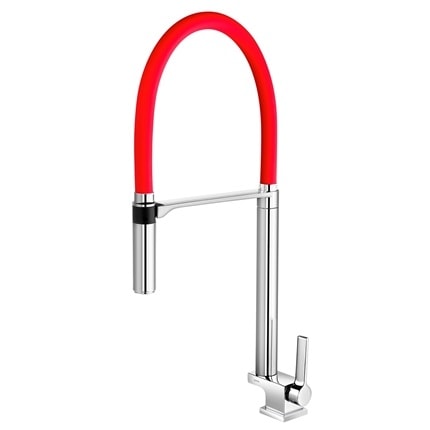 Torneira para Cozinha Docol Doc Bica Alta Mesa Vermelha - 00738979