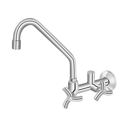 Torneira para Cozinha Docol Primor Parede com Saída para Filtro Cromado - 00673906