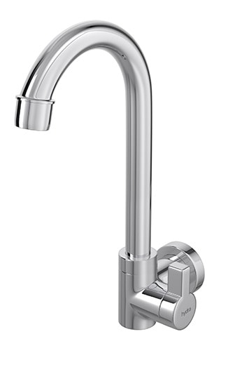 Torneira para Cozinha Hydraplus Parede Cromada - 1168.METHPL