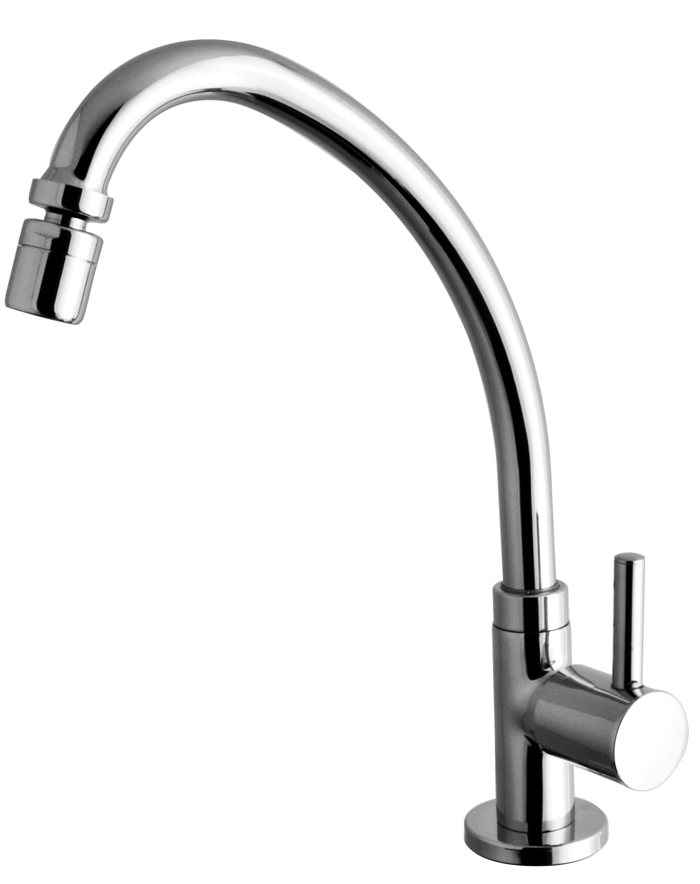 Torneira para Cozinha Kimetais Delicatta Slim Bica Alta Mesa Cromado - 1167 C58