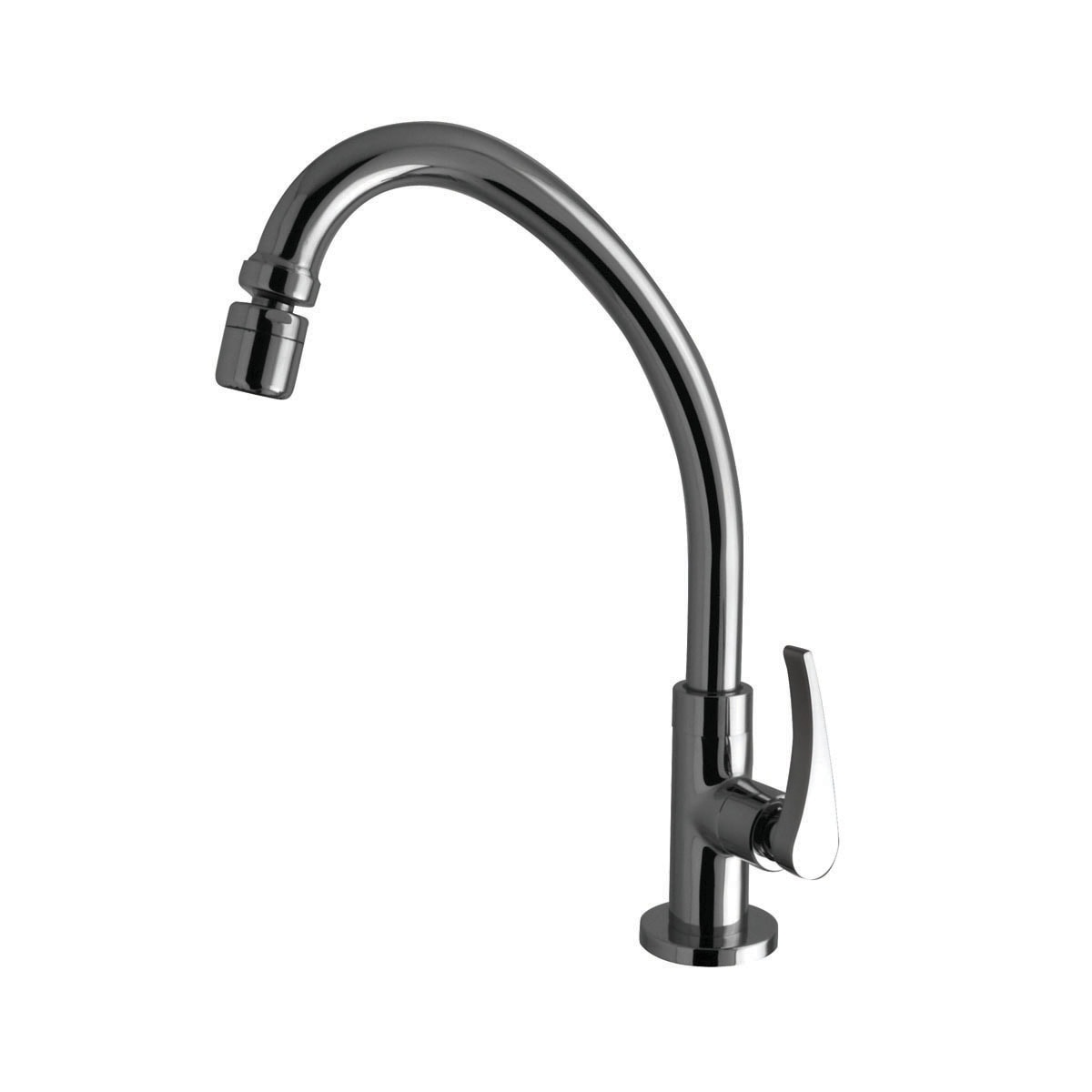 Torneira para Cozinha Kimetais Lume Gourmet DuoJet Bica Baixa Mesa Cromado - 1167 C56