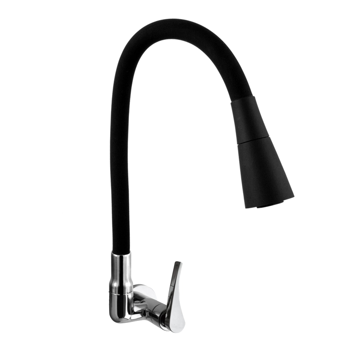 Torneira para Cozinha Kimetais Vitacor Duo Jet Lume Parede Preta - 1168 C56