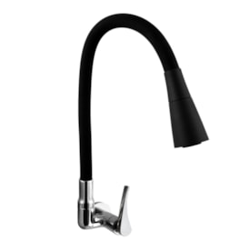 Torneira para Cozinha Kimetais Vitacor Duo Jet Lume Parede Preta - 1168 C56