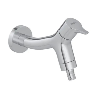 Torneira para Jardim e Tanque Deca Gama Parede Cromado - 1153.C13