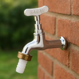 Torneira para Jardim Saran Longa Cromada - 12381