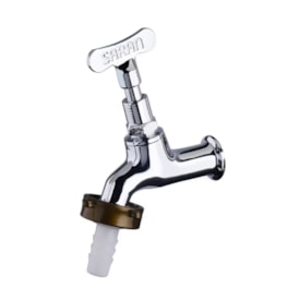 Torneira para Jardim Saran Longa Cromada - 12381