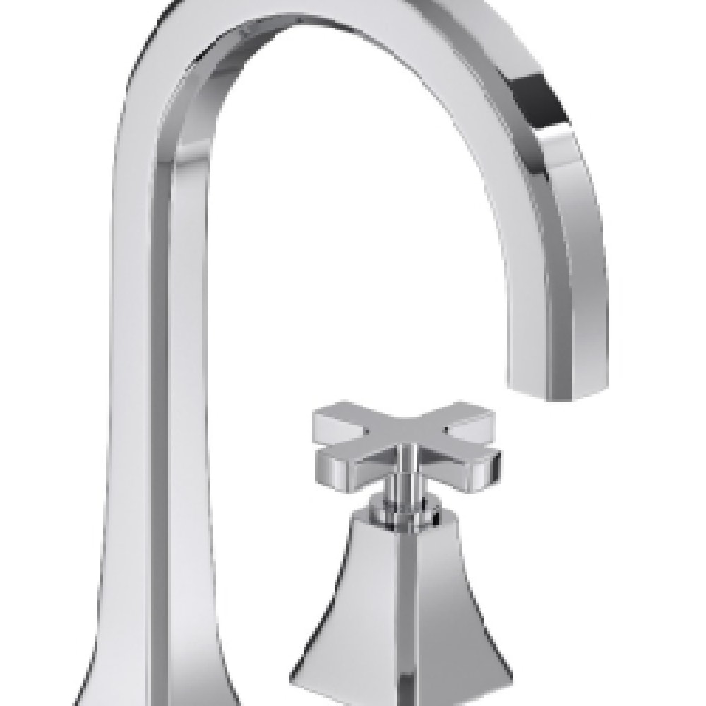 Torneira para Lavatório Deca Wish Mesa Bica Alta Cromada - 1191.C.WSH